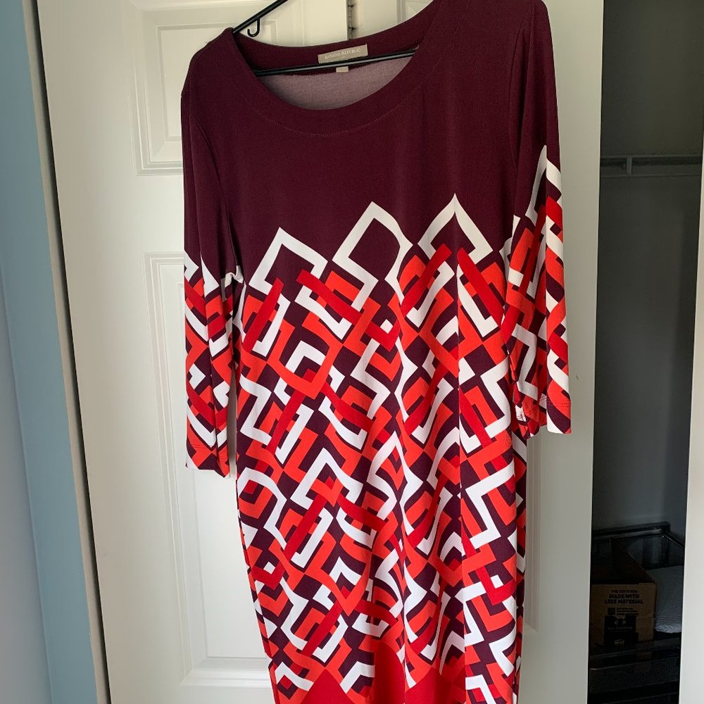 Banana Republic Geometric Dress